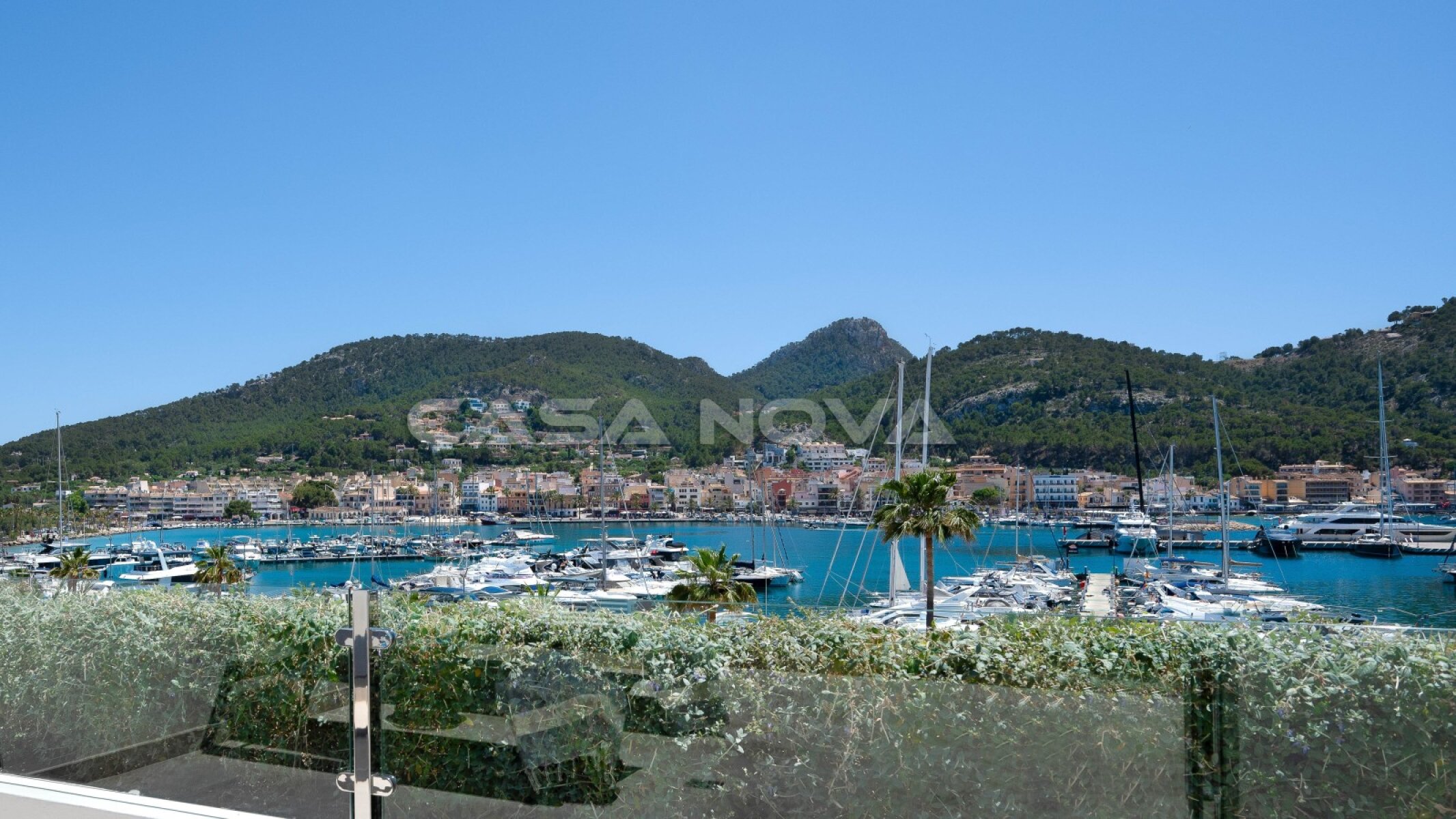 Meerblick Penthaus in 1. Linie zum Yachthafen