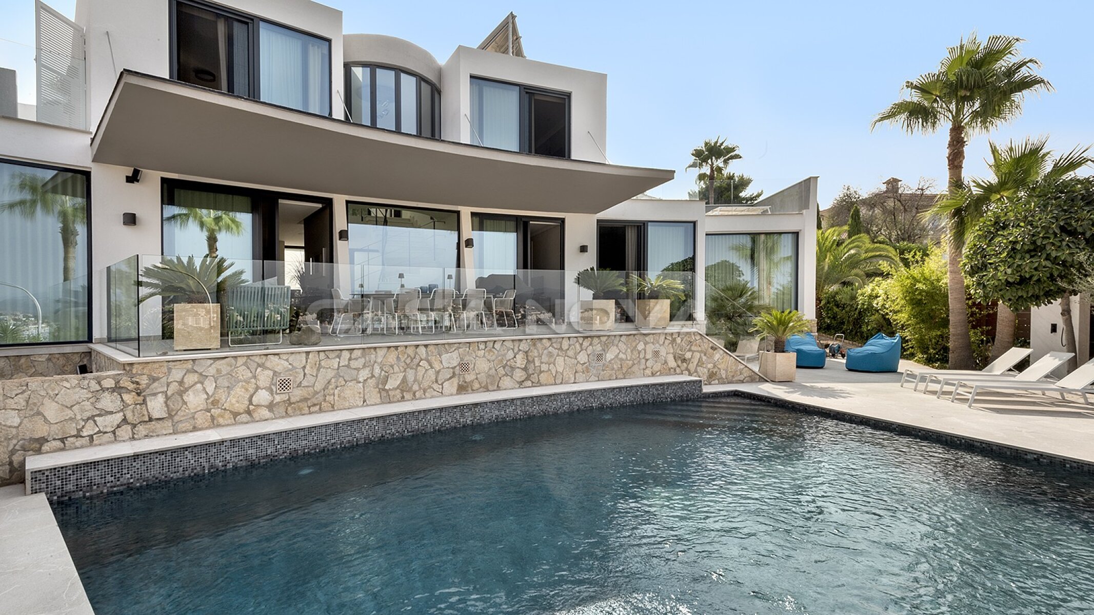 Dreamlike luxury villa Mallorca with pool and sea view