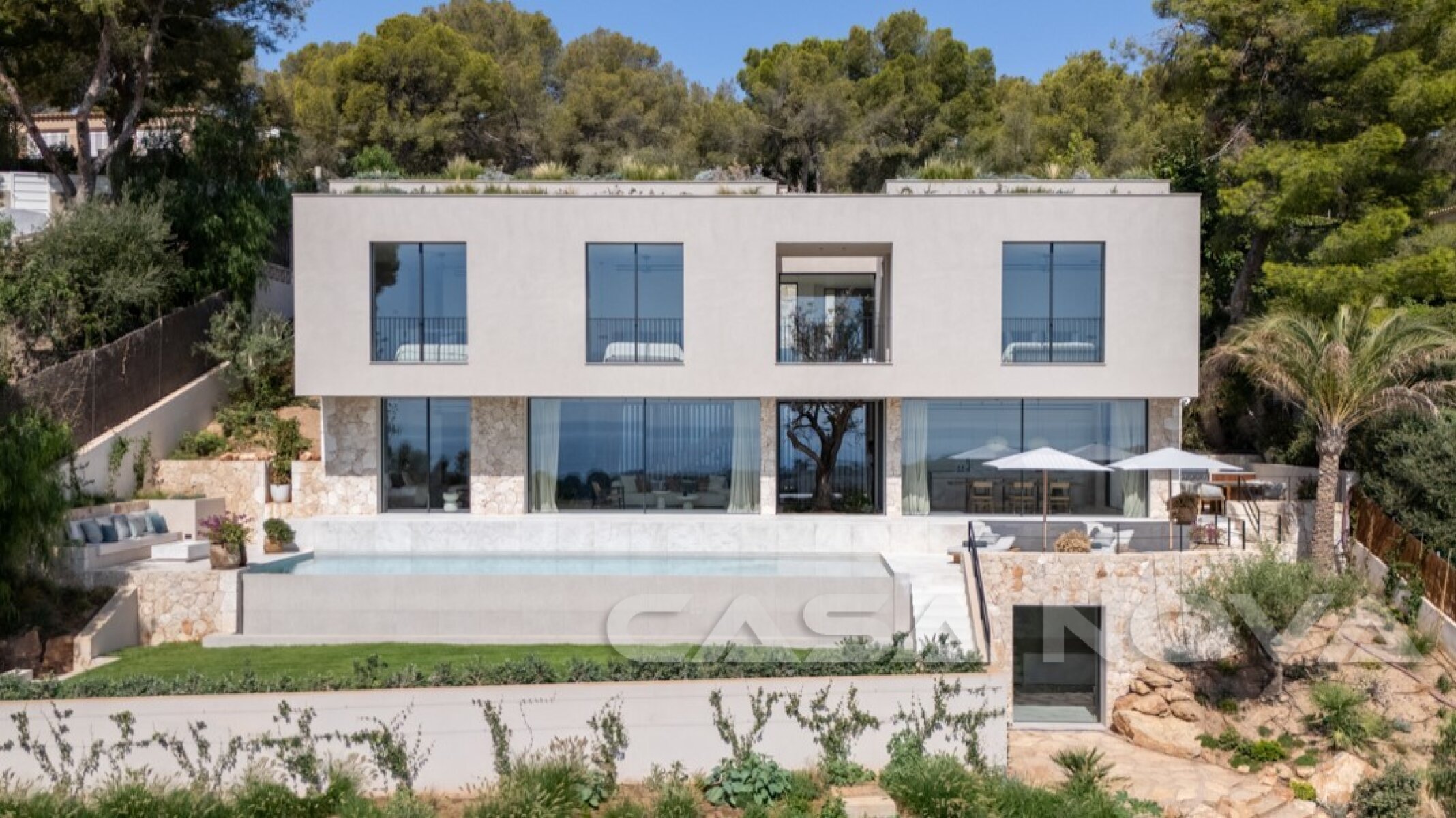 Neubau Villa mit Meerblick nahe des Yachthafens