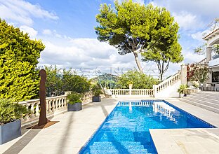 Ref. 2603669 | Refurnished  mediterranean villa with panoramic sea views