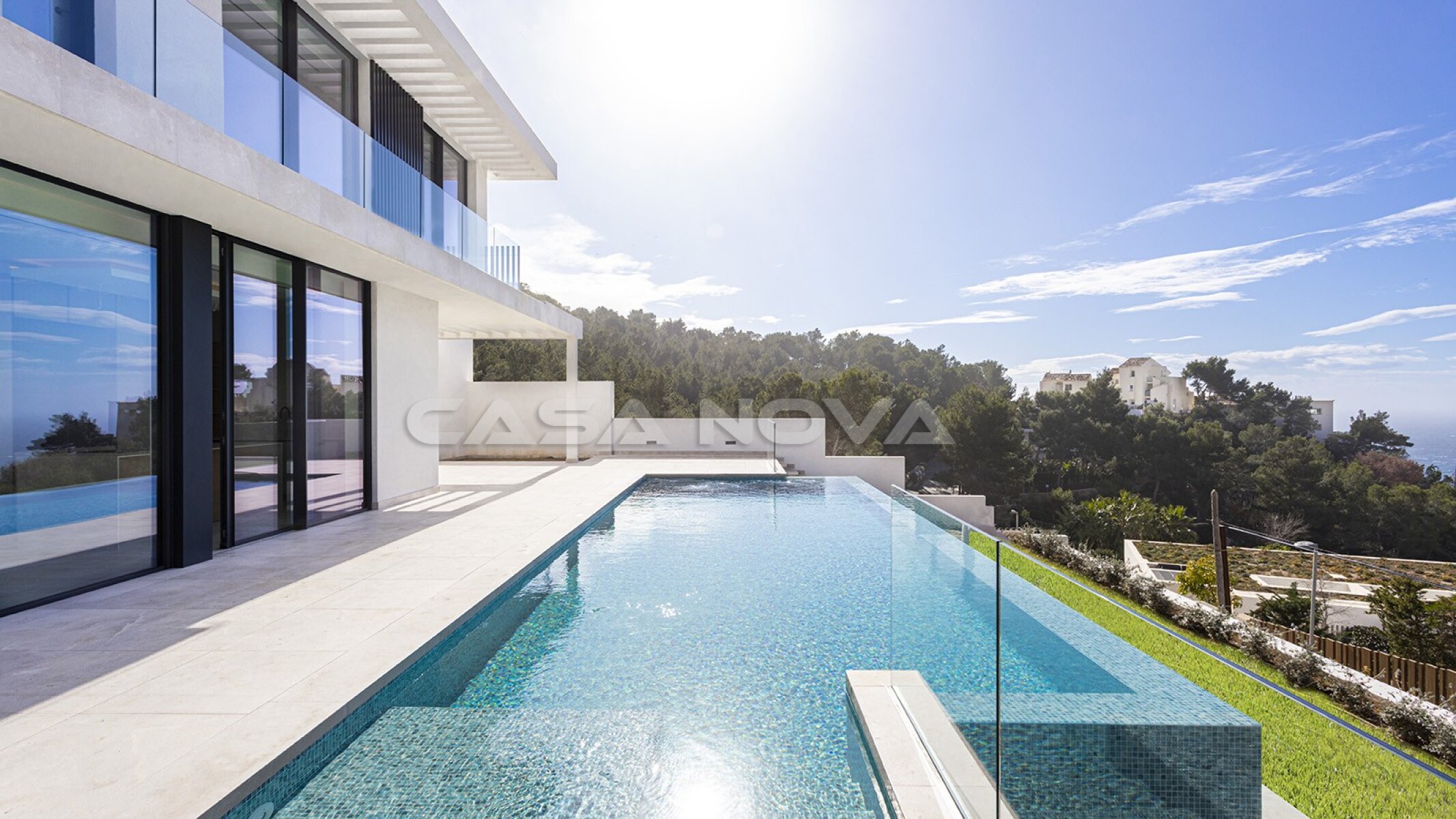 Espectacular villa de nueva construccin con impresionantes vistas al mar